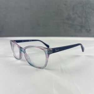 RAY BAN KIDS RB 1591 3807 Blue Purple Flex Hinge Eyeglasses 48-16-130 Frames #3